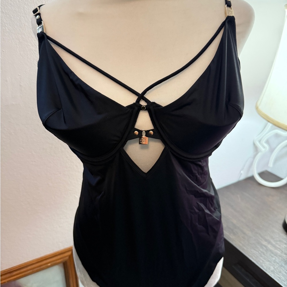 Honey Birdette Black Bodysuit